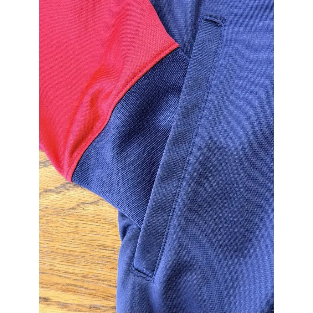 Nike MLB Cleveland Guardians Full Zip Dugout Jacket Men's Large Team Issued